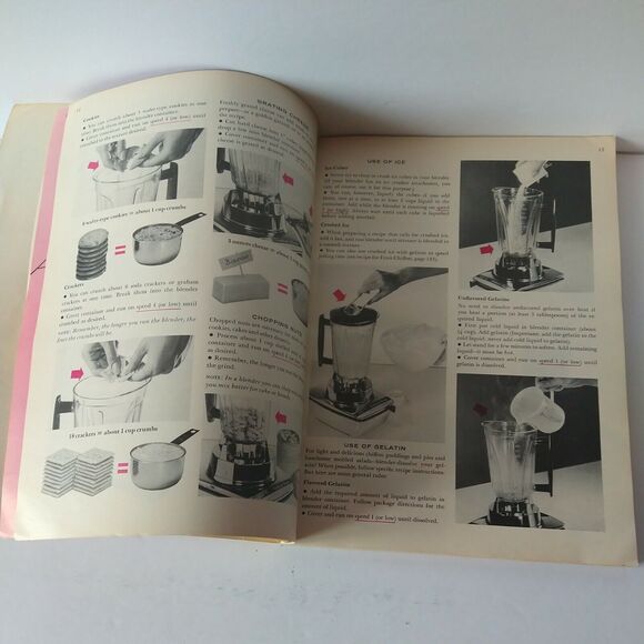 Blender Way To Better Cooking Cookbook‎ - Vtg 1960s Illustrated / ephemera - Picture 3 of 13